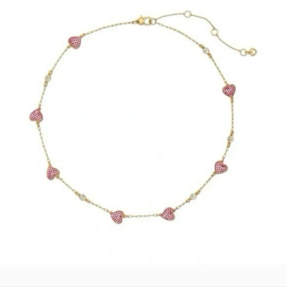 KATE SPADE With All My HeartPavé Scatter Necklace